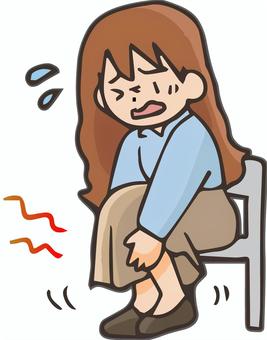 サイズの合っていない靴を履いてトラブルを抱える足
